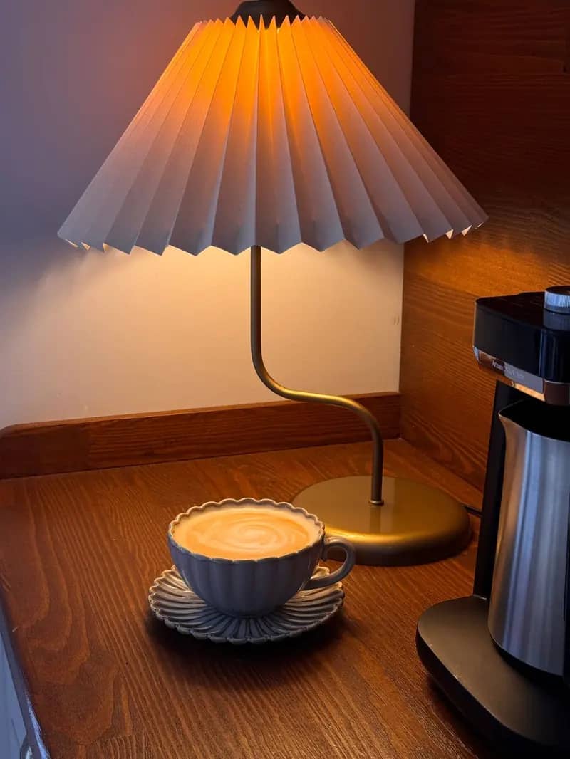 Chụp đèn vải xếp ly thủ công nhiều kiểu dáng