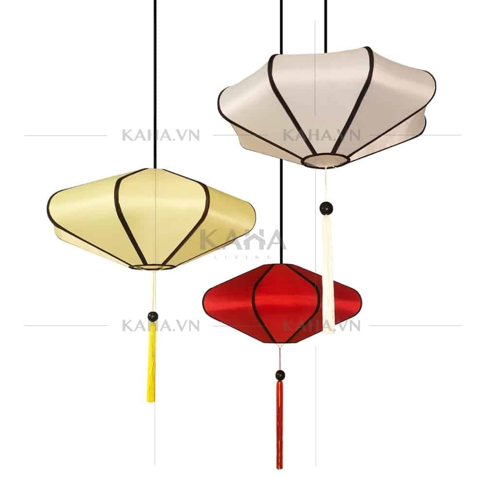 Chụp đèn vải đĩa bay trang trí quán café nhà hàng KH-DTR001 thumbnail 3
