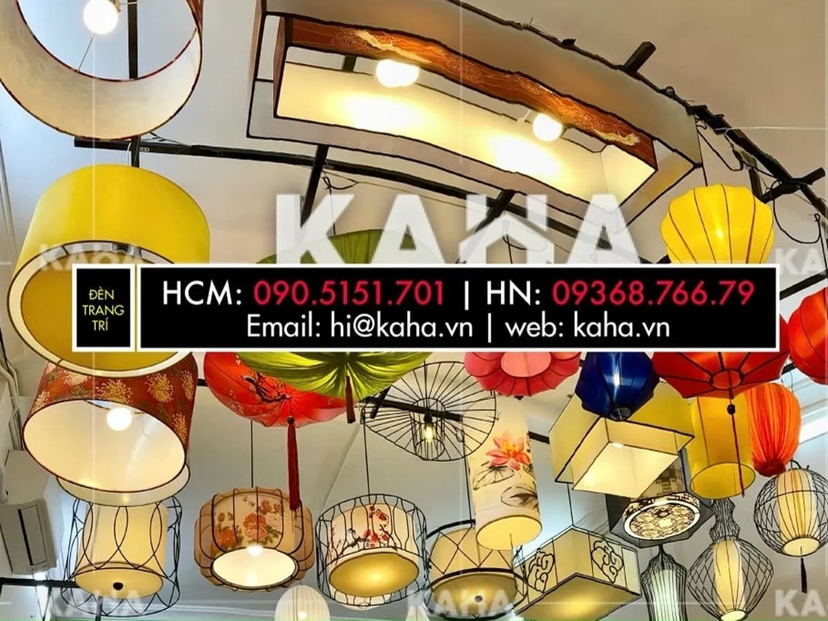 chao đèn modern — Kaha thủ công