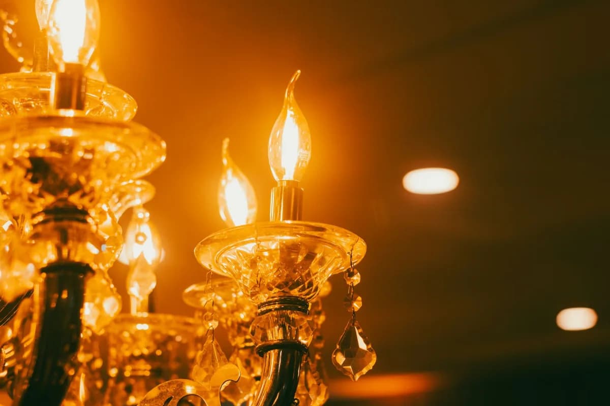 Đèn Chùm Sát Trần Cao Cấp — Lắp Cho Trần Thấp — ảnh minh họa