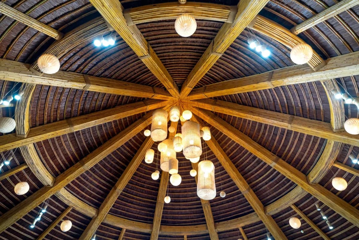 Đèn Thả Bàn Ăn Phòng Bếp: Chọn Đèn Vải Đúng Cách — ảnh minh họa