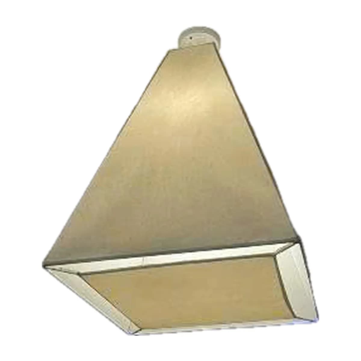 Đèn ốp trần giấy dó hình chóp viền khung KH-GD07 — ảnh 1