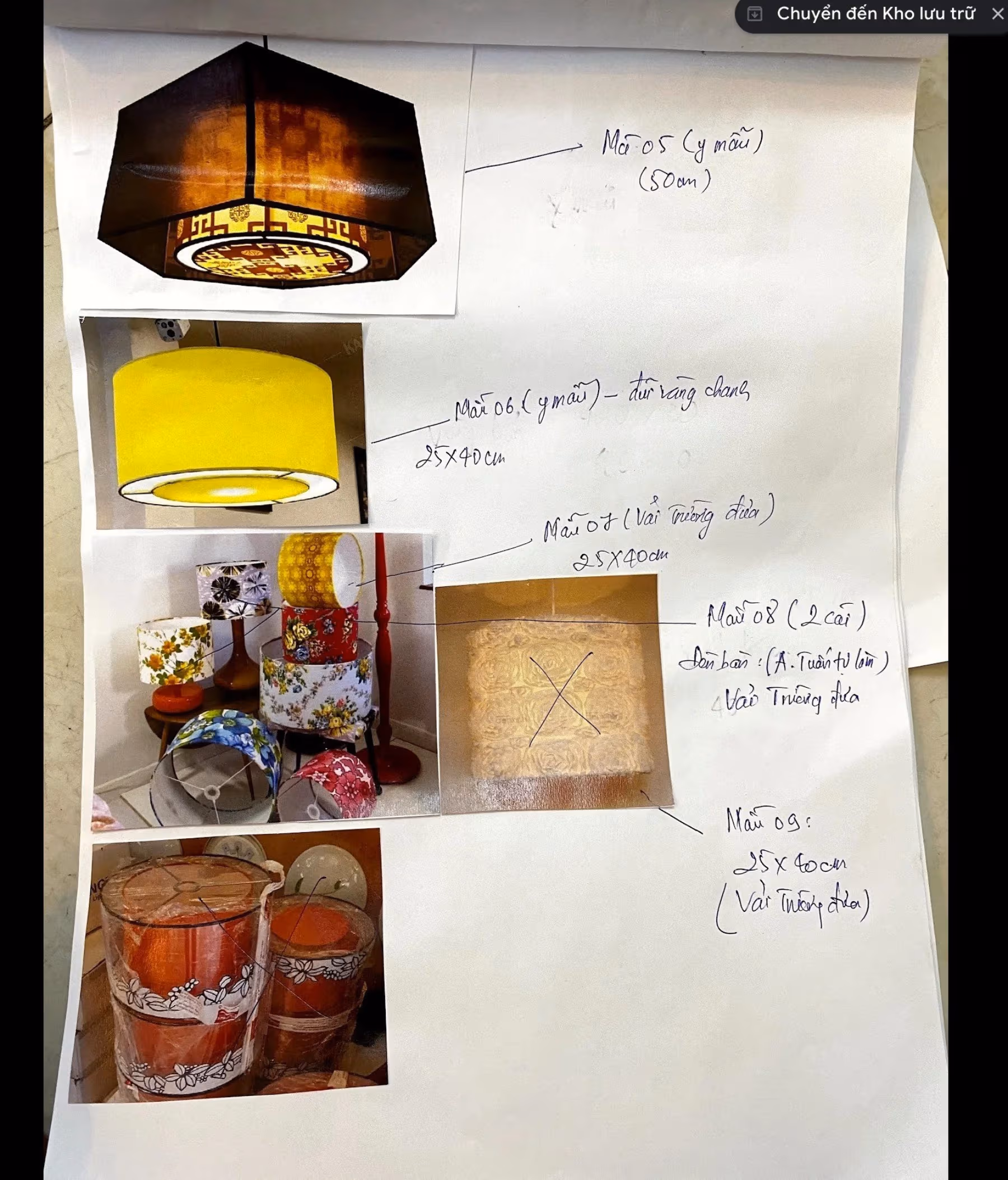 Cụm lồng đèn Hội An Mang Lại Lồng Đèn sáng ngoài trời