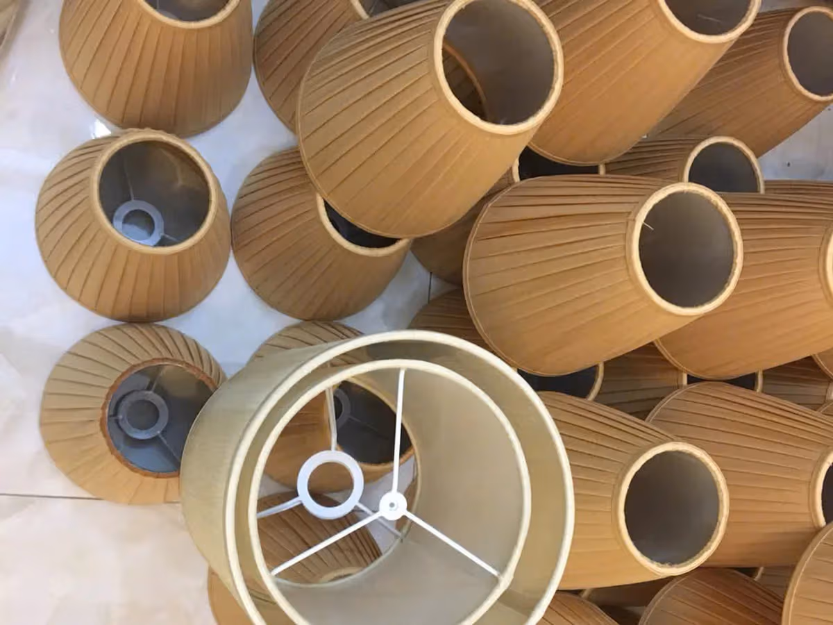 chao đèn vải vintage — Kaha gia công