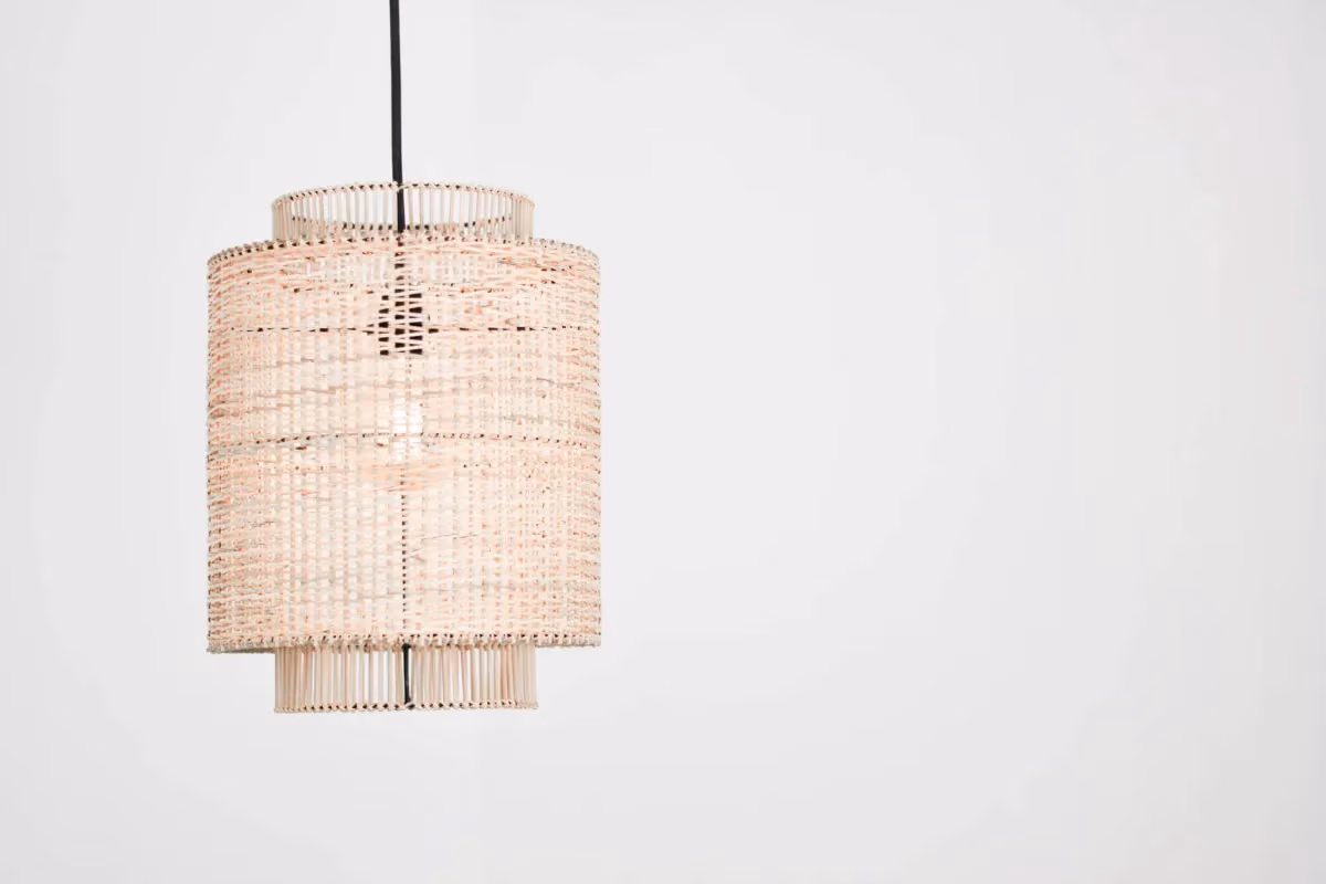 Bán Chụp Đèn Vải Cao Cấp — Lụa Bảo Lộc & Linen Nam Định — ảnh minh họa