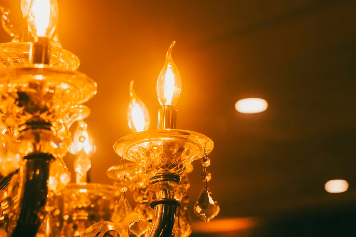 Đèn Chùm Sát Trần Cao Cấp — Lắp Cho Trần Thấp — ảnh minh họa