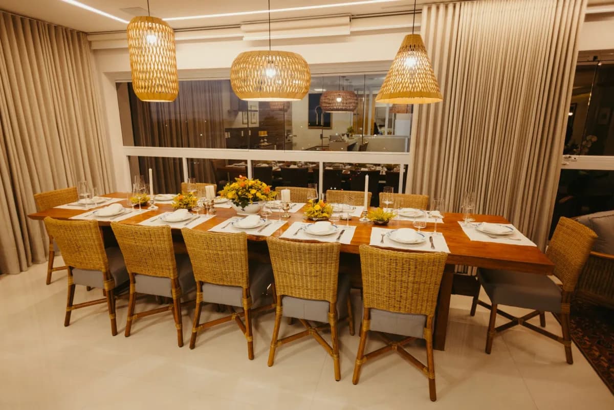 Đèn Mây Tre Đan Cho Cafe Sân Vườn — Phong Cách Zen Botanical — ảnh minh họa