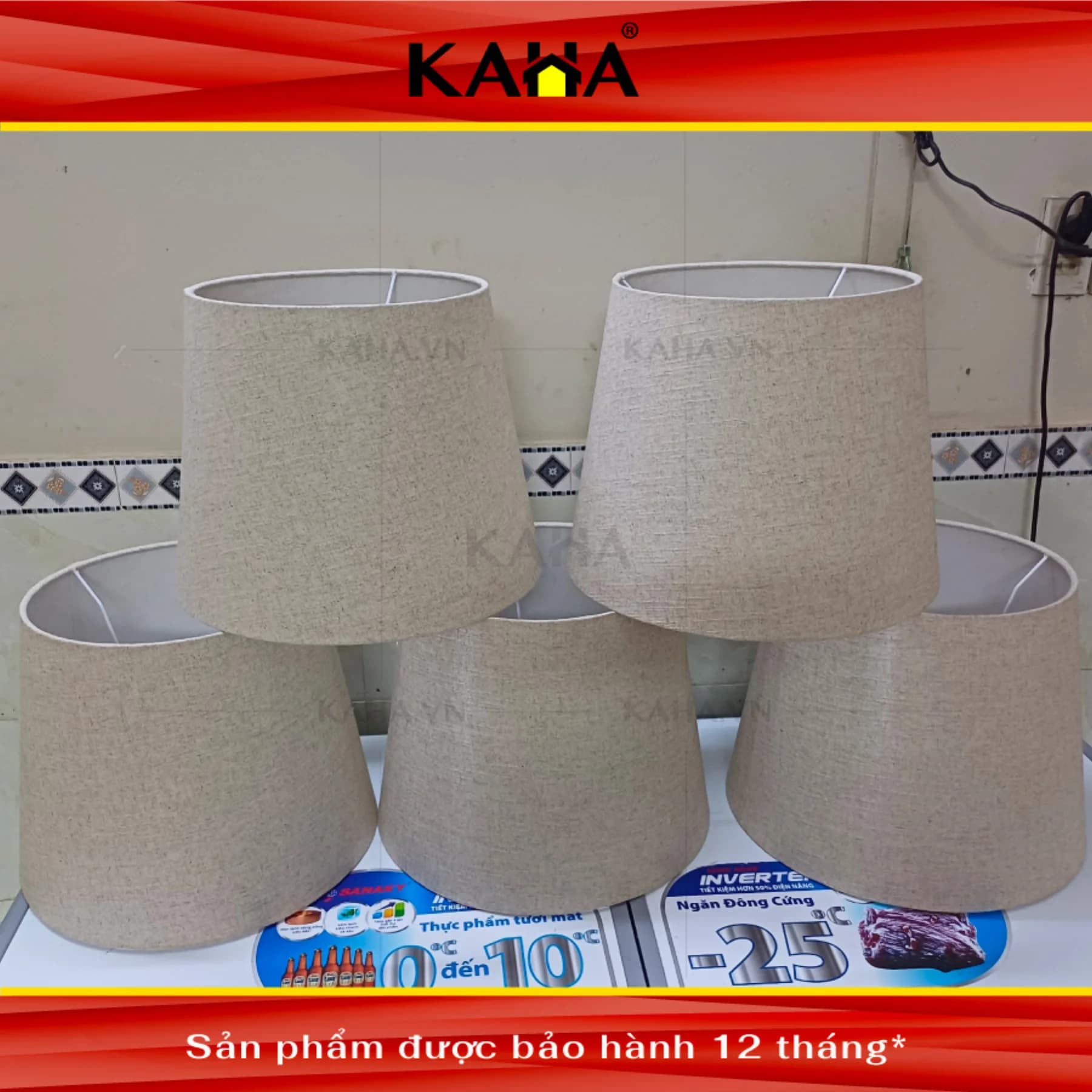 Xưởng Đèn Vải Theo Yêu Cầu — Gia Công Custom Theo Bản Vẽ KTS — ảnh minh họa